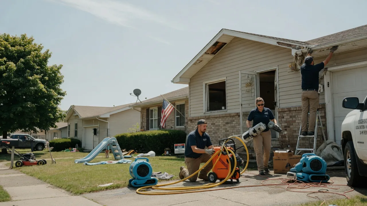 Water Damage Restoration in Sherrard, IL near me